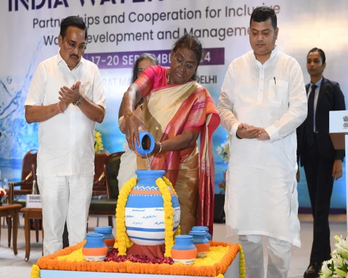 President of India inaugurates the 8th India Water Week in New Delhi